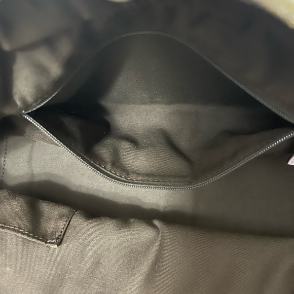 Gucci Canvas and Lilac Colored Leather Handbag - Picture 14 of 17